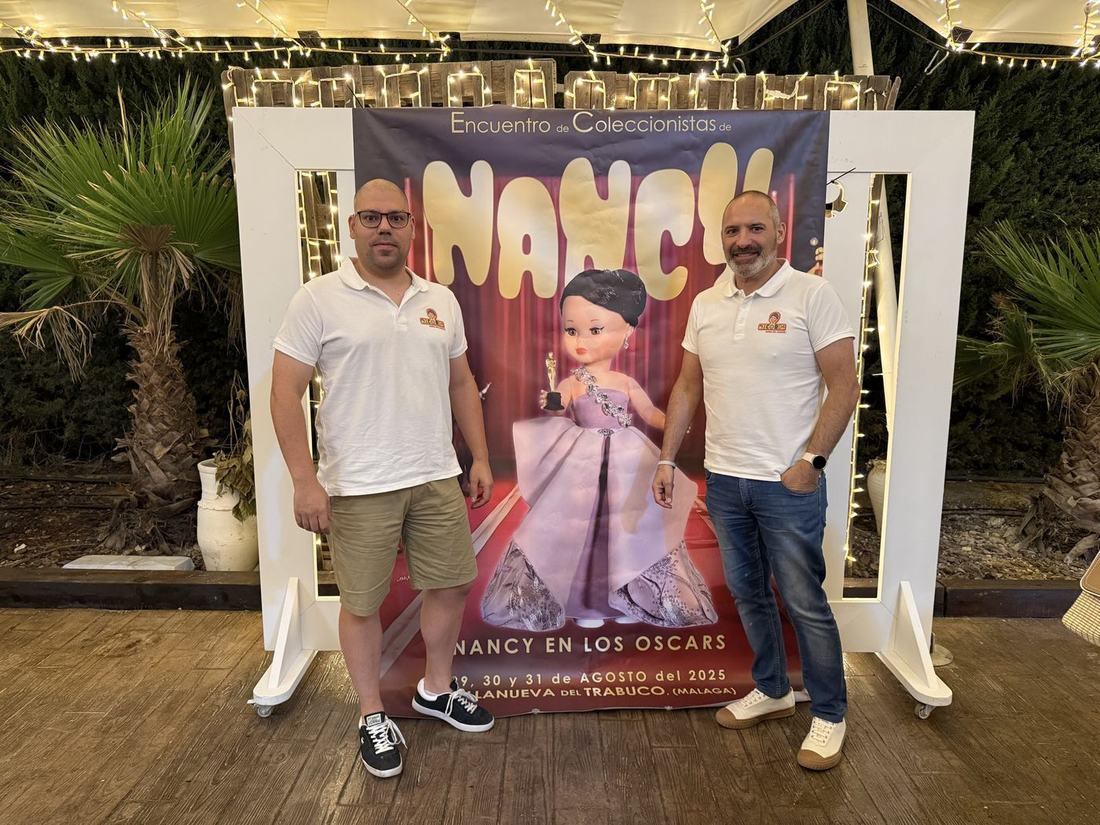 Cartel de Nancy en los Oscars en Villanueva del Trabuco